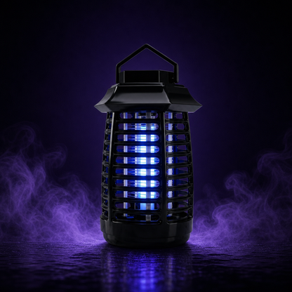 VIZILTI© v2 - UV LED Sinek Öldürücü Gece Lambası | Elektrikli Sivrisinek Böcek Tuzağı